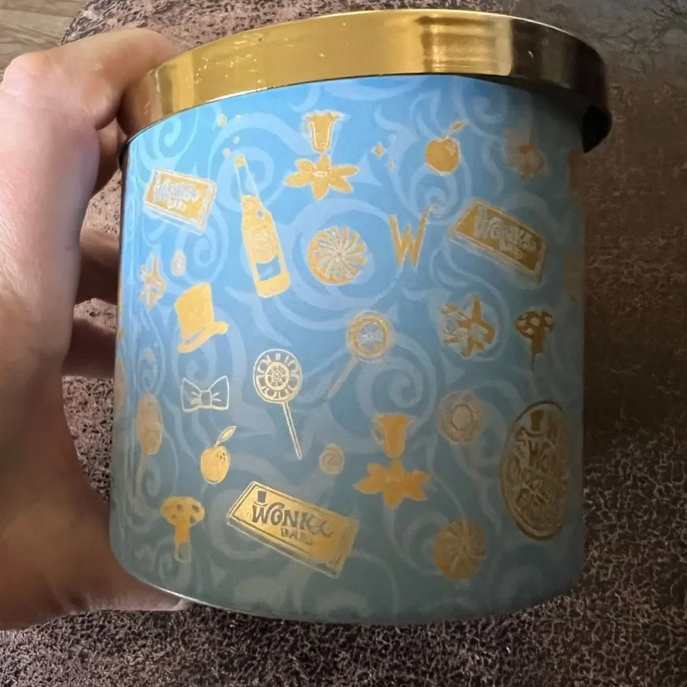 Goose Creek Willy Wonka Limited Edition 3 Wick Candle Butterscotch Ripple 14.5oz